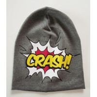Трикотажная шапка Be Snazzy CRASH CDL-122016 темно-серый